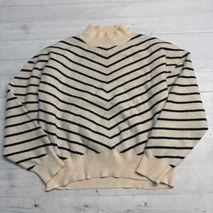 DELUC Weigela Sweater‎ striped women's medium